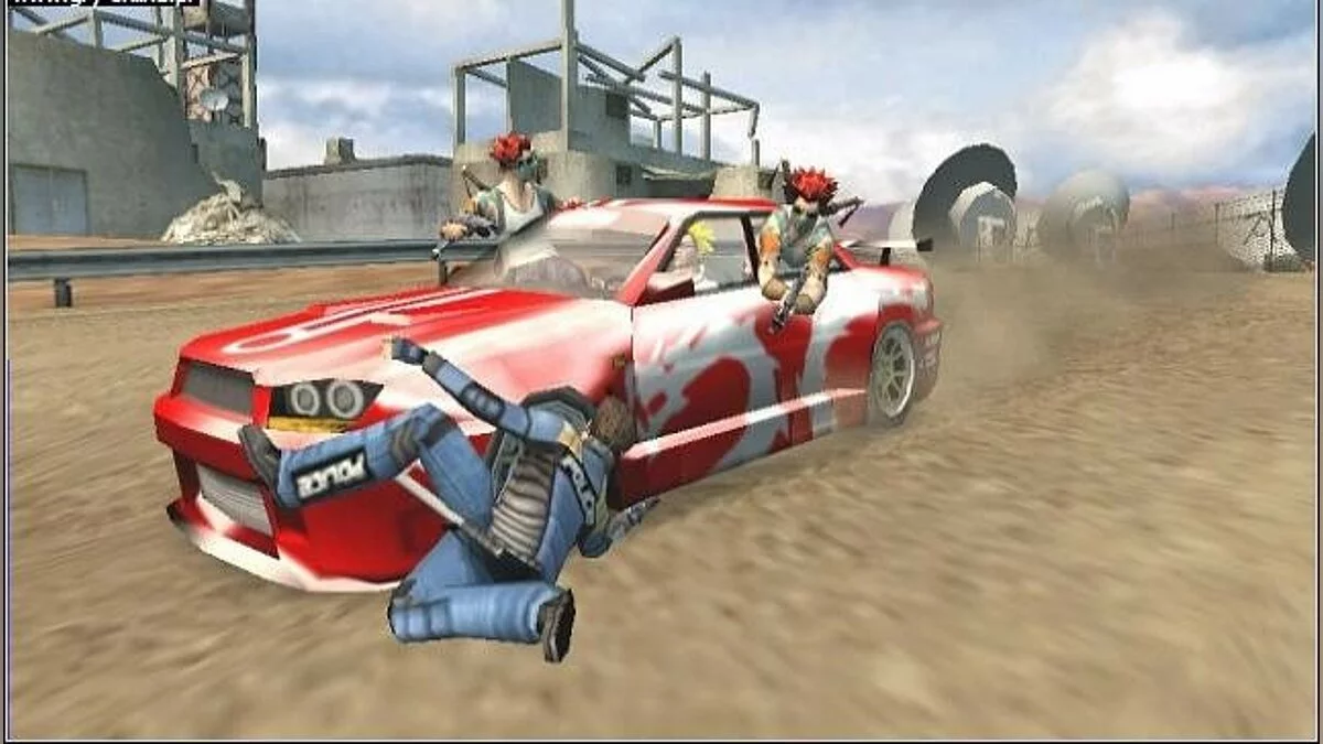 Скриншот из игры Pursuit Force - 8