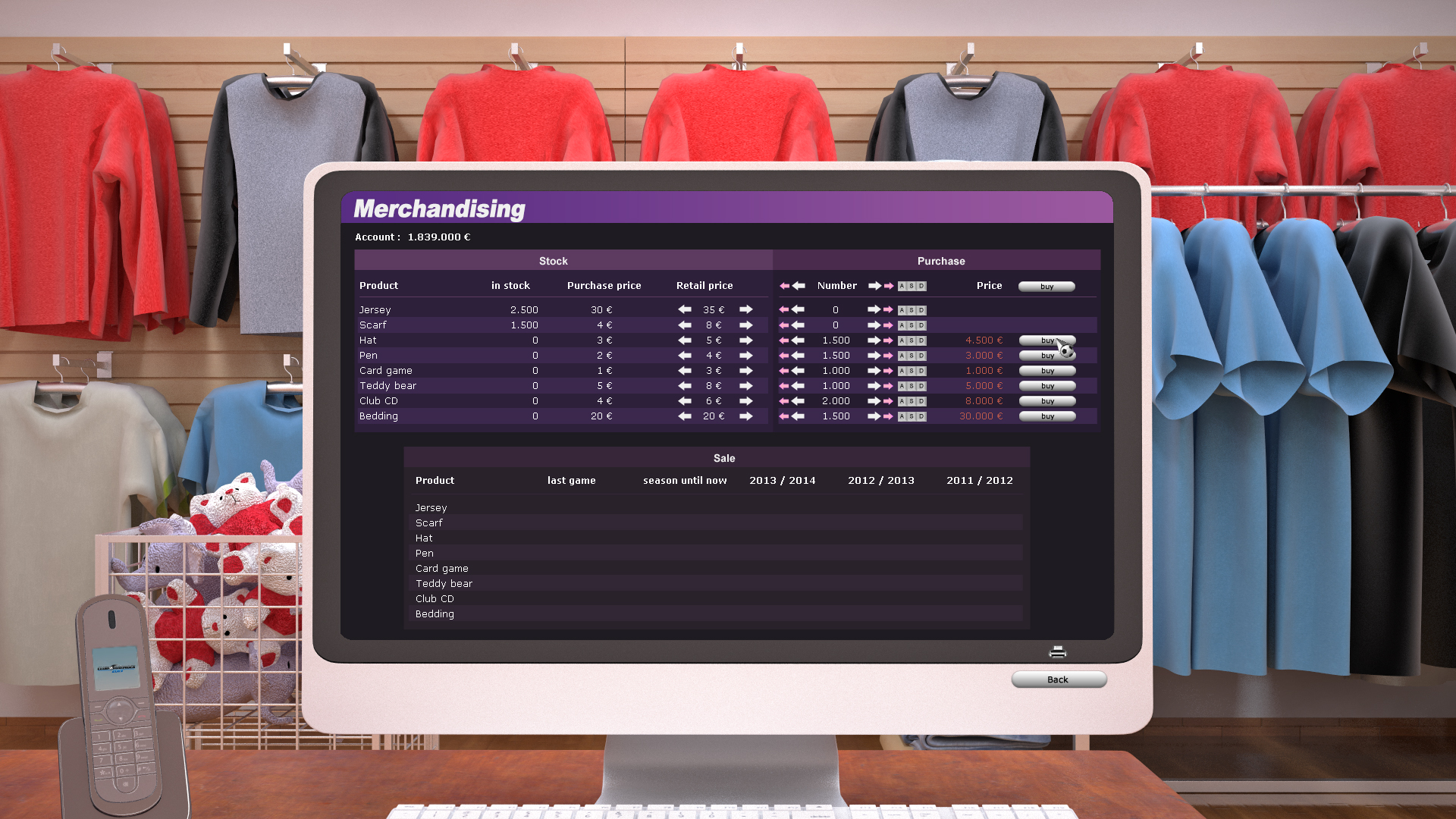 Скриншот из игры Club Manager 2015 - 7