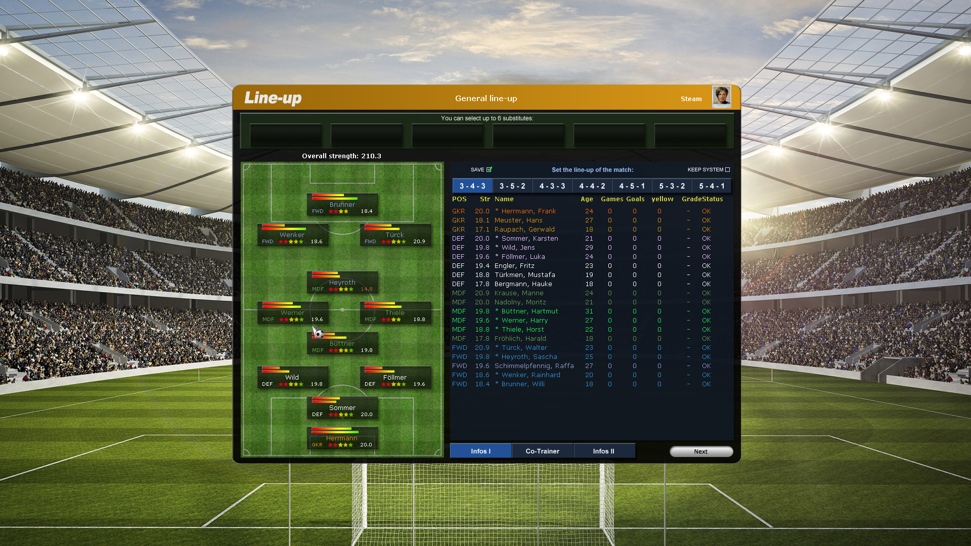 Скриншот из игры Club Manager 2015 - 16