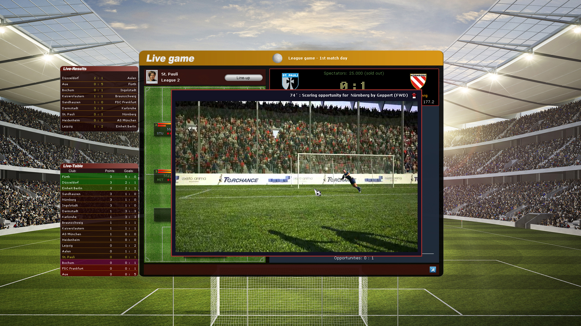 Скриншот из игры Club Manager 2015 - 20