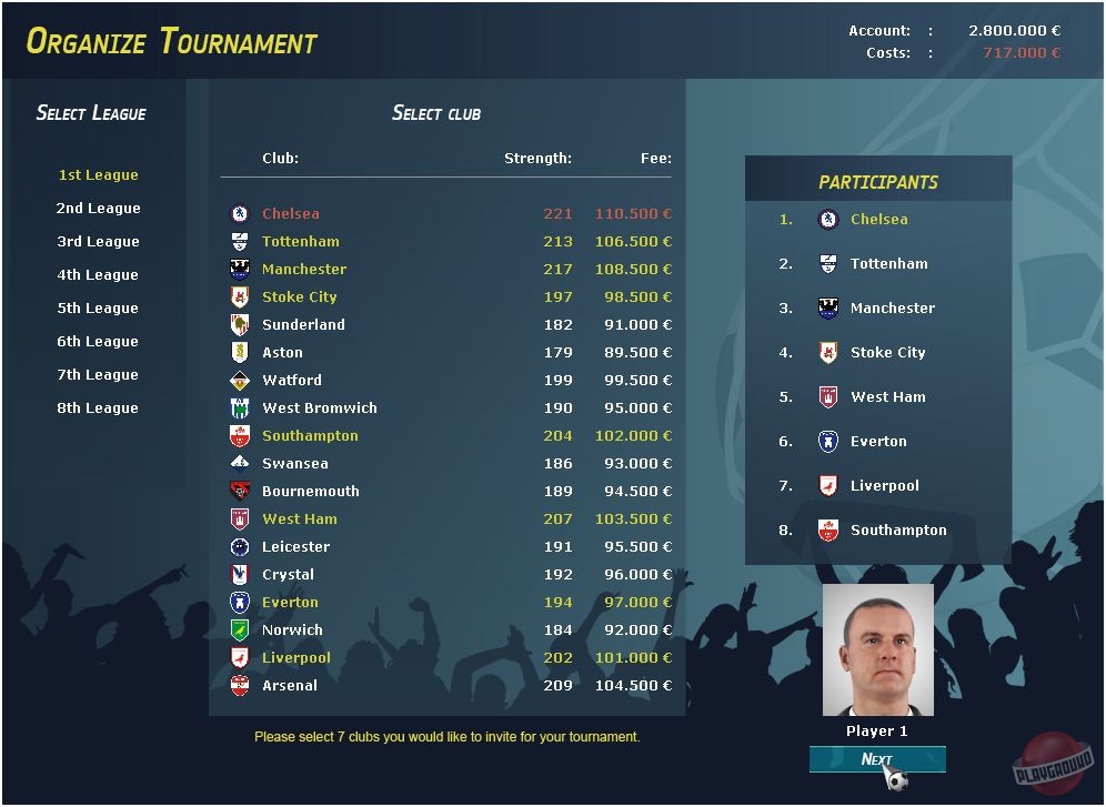 Скриншот из игры Club Manager 2017 - 9