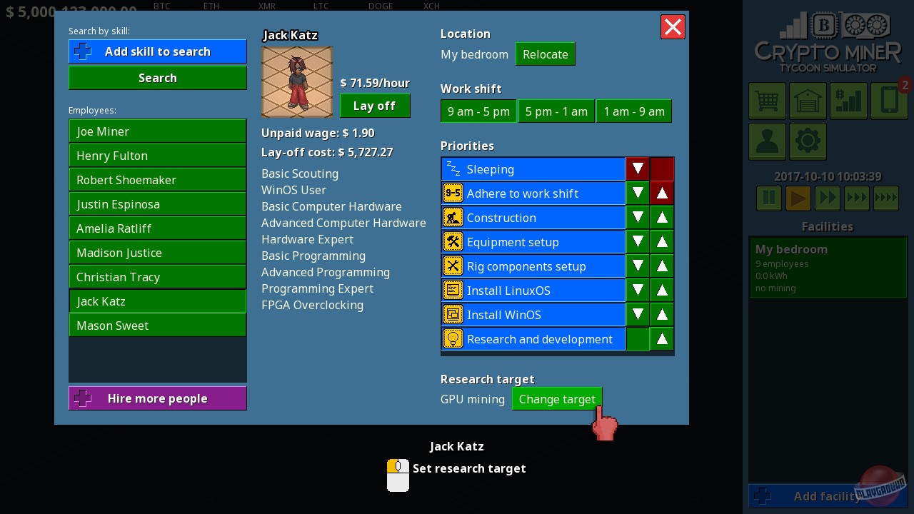 Скриншот из игры Crypto Miner Tycoon Simulator - 3