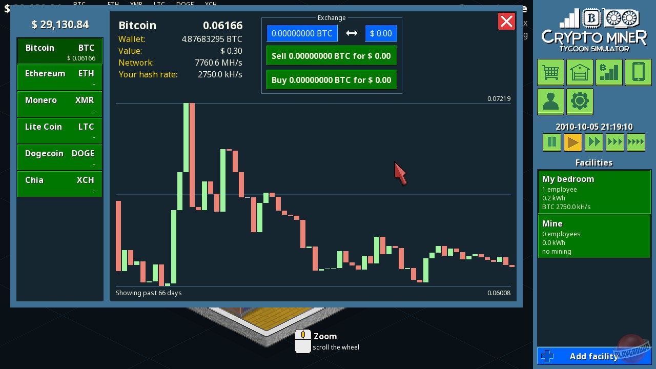 Скриншот из игры Crypto Miner Tycoon Simulator - 2