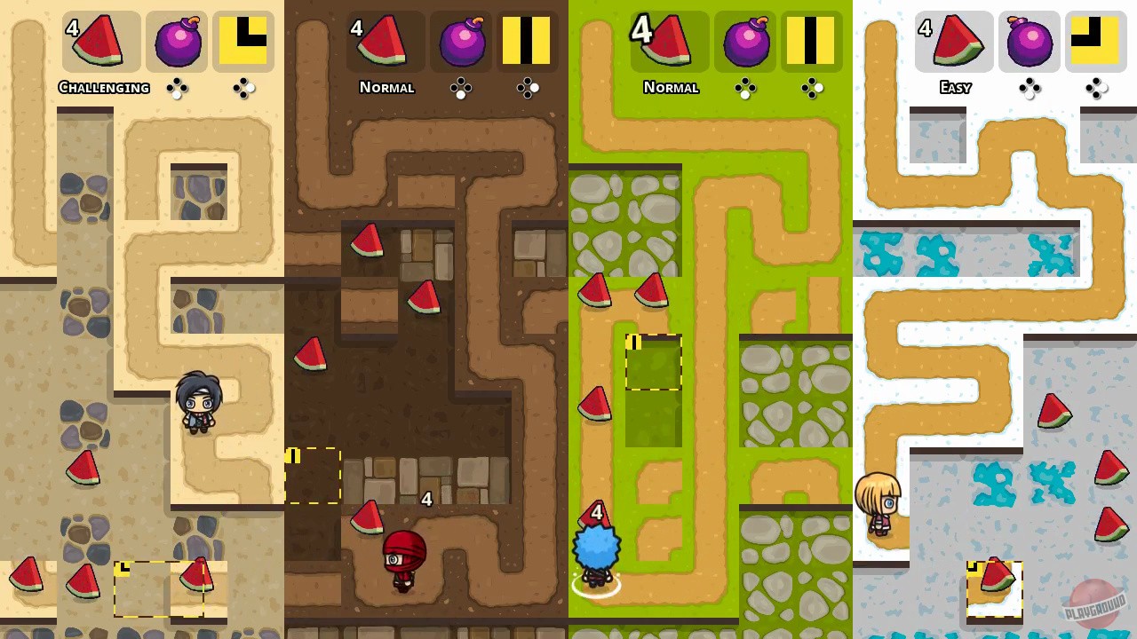 Скриншот из игры Watermelon Party - 2