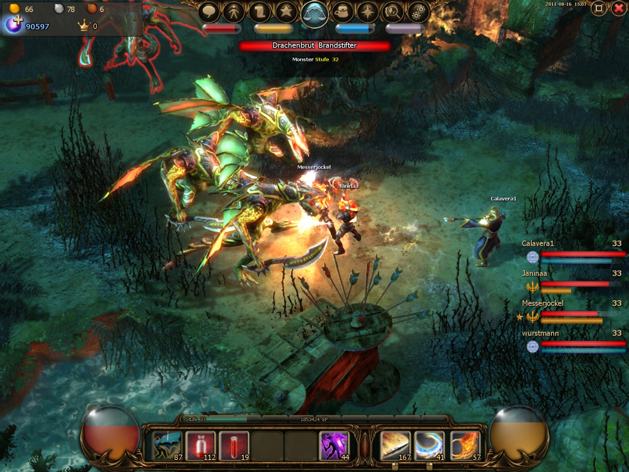 Скриншот из игры Drakensang Online - 58