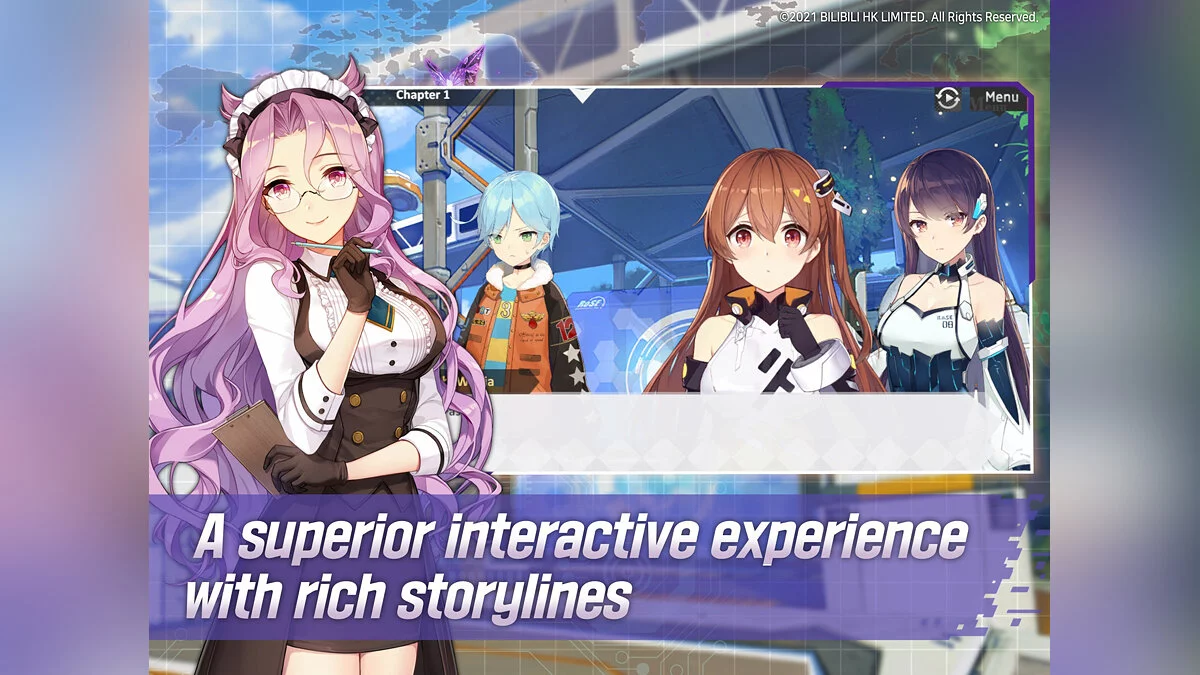 Скриншот из игры Girl Cafe Gun - 2