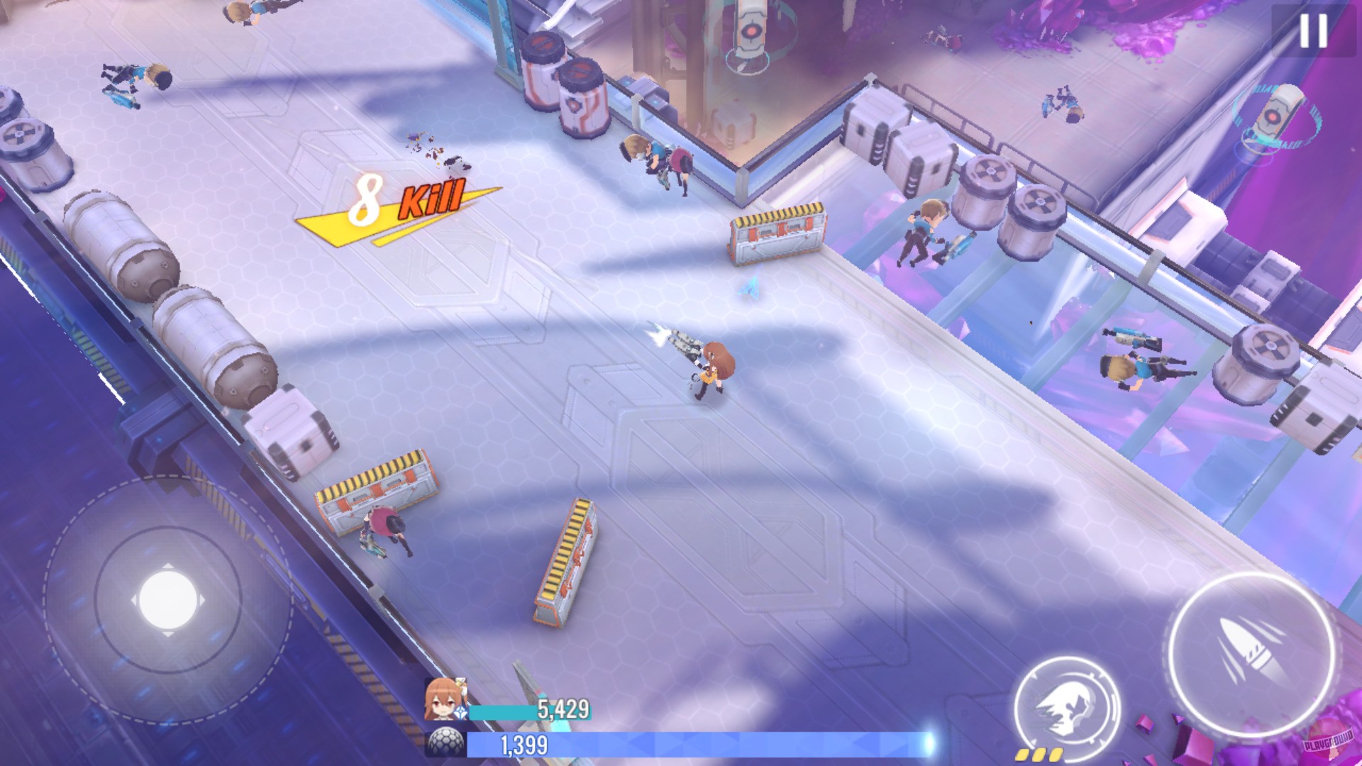 Скриншот из игры Girl Cafe Gun - 11