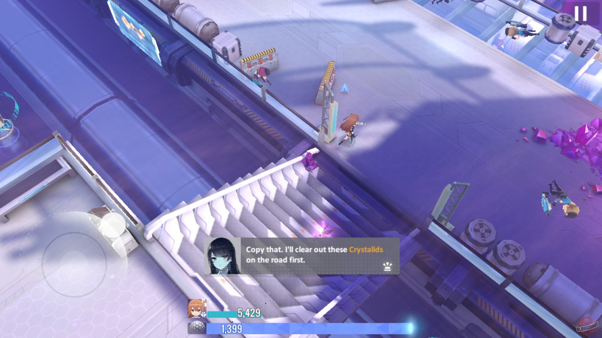 Скриншот из игры Girl Cafe Gun - 10