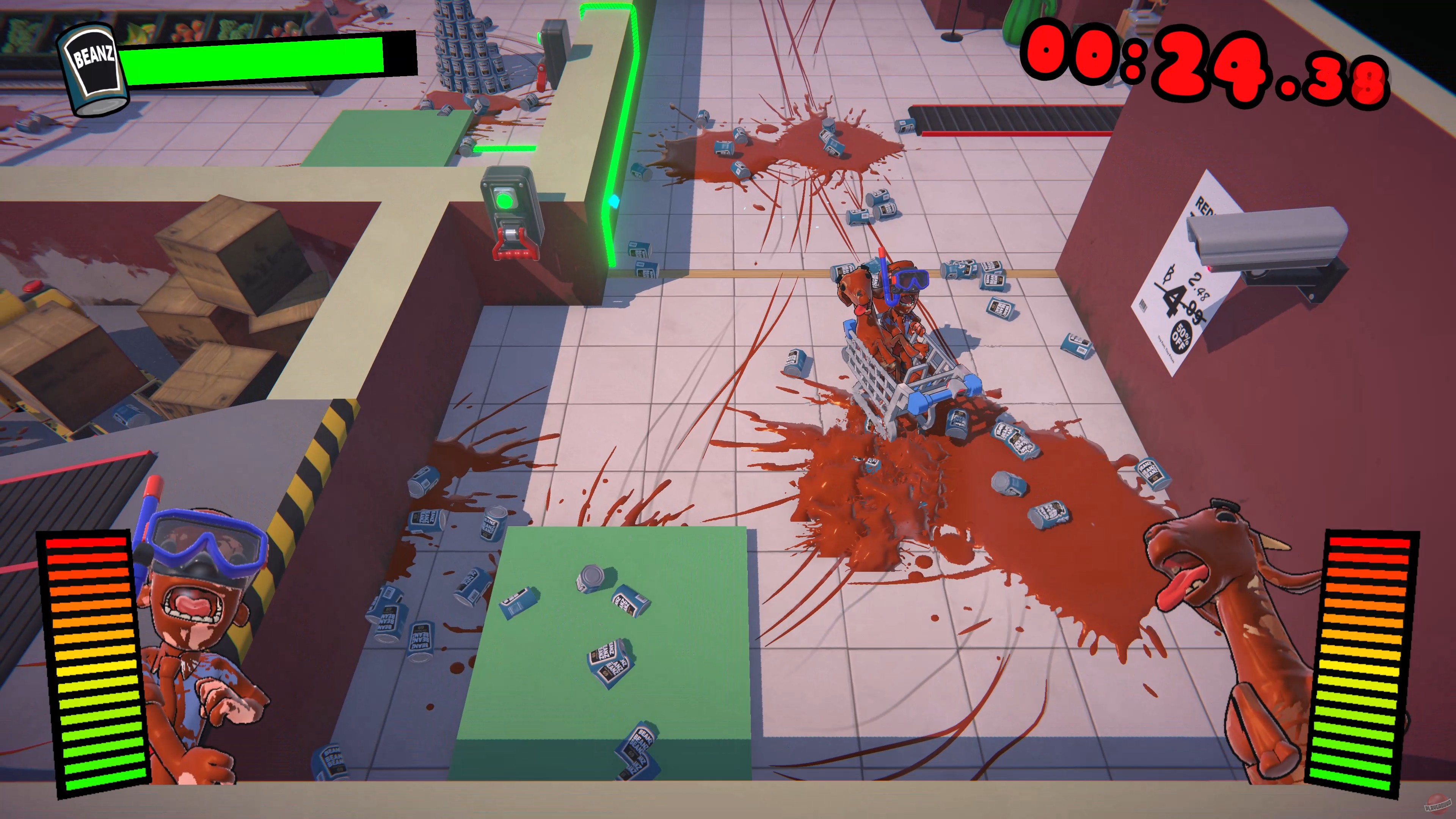 Скриншот из игры Supermarket Shriek - 23