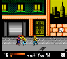 Скриншот из игры Double Dragon - 1