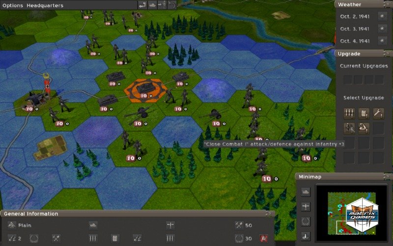Скриншот из игры Operation Barbarossa: The Struggle for Russia - 8
