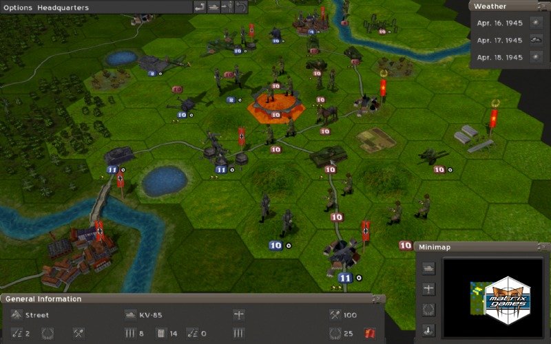 Скриншот из игры Operation Barbarossa: The Struggle for Russia - 9