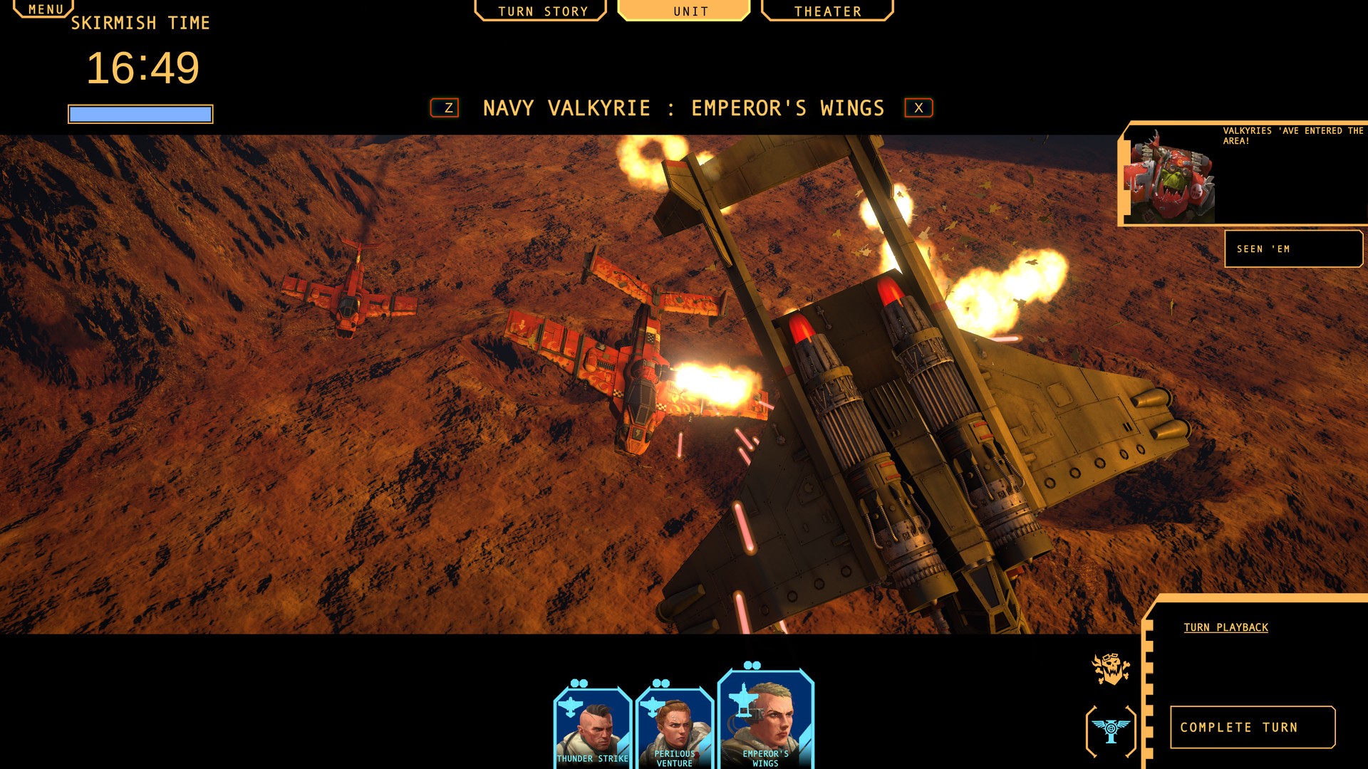 Скриншот из игры Aeronautica Imperialis: Flight Command - 35