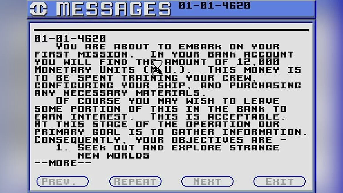 Скриншот из игры Starflight - 2