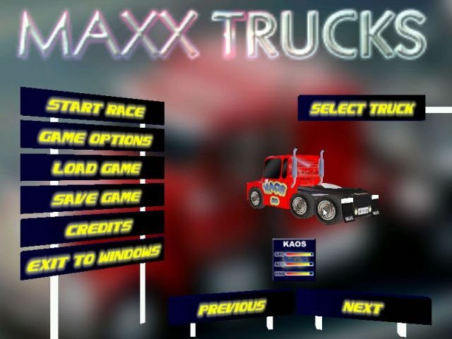 Скриншот из игры Maxx Trucks - 2