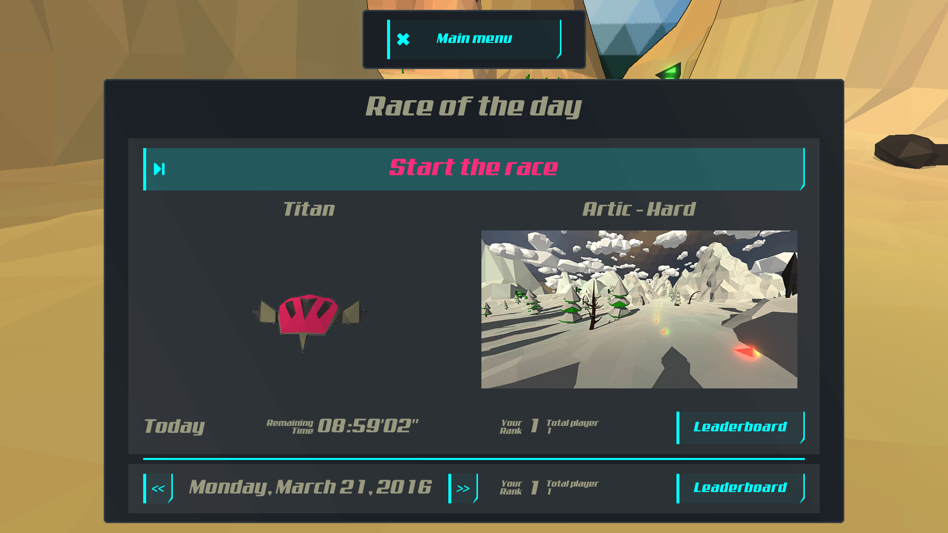 Скриншот из игры PolyRace - 27