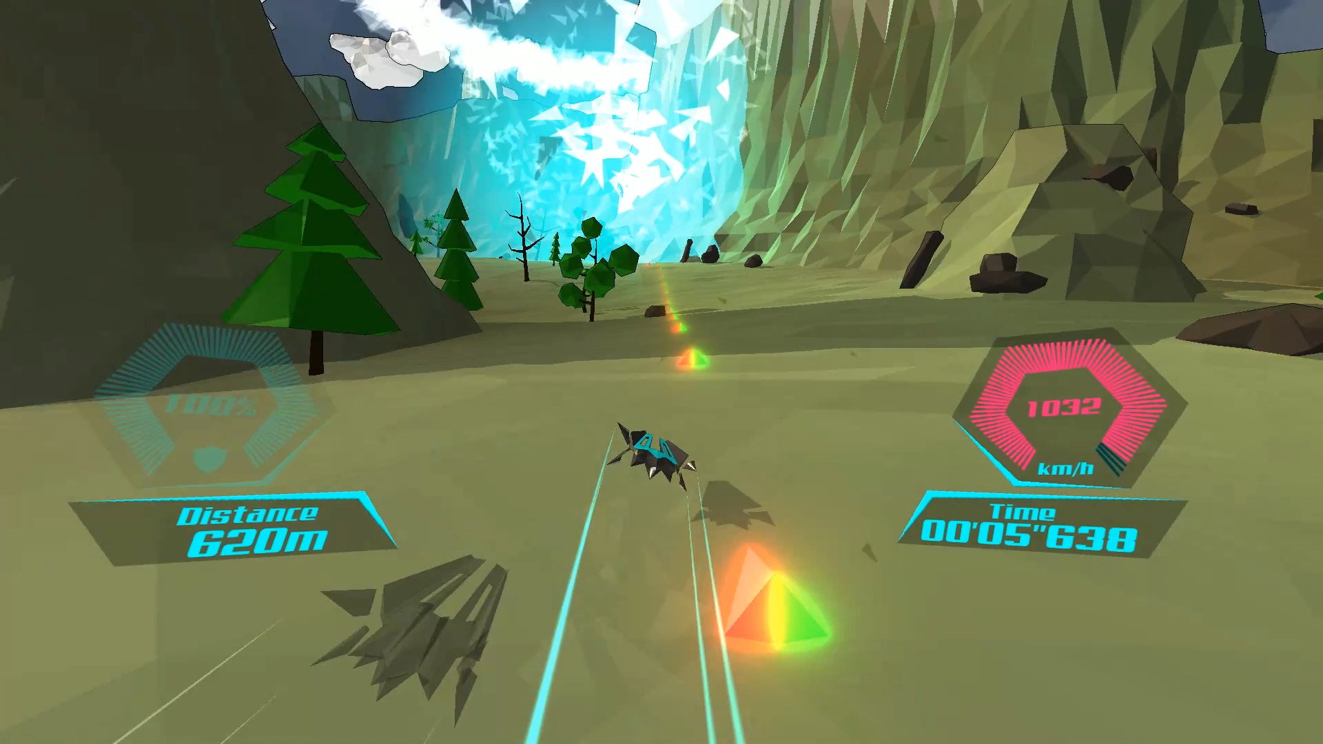 Скриншот из игры PolyRace - 6