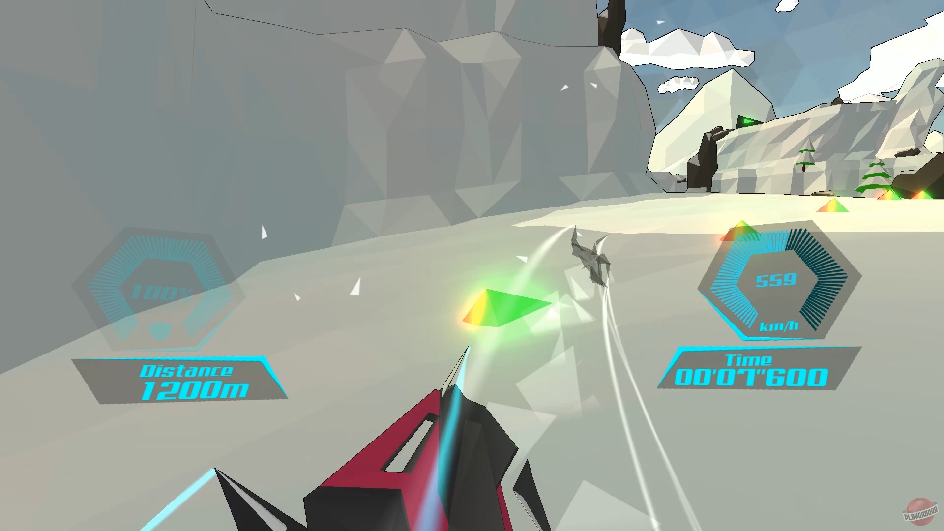 Скриншот из игры PolyRace - 9