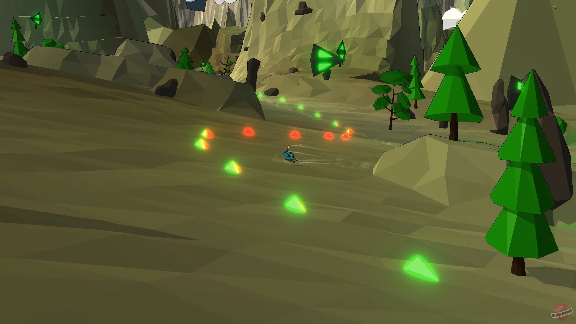 Скриншот из игры PolyRace - 2