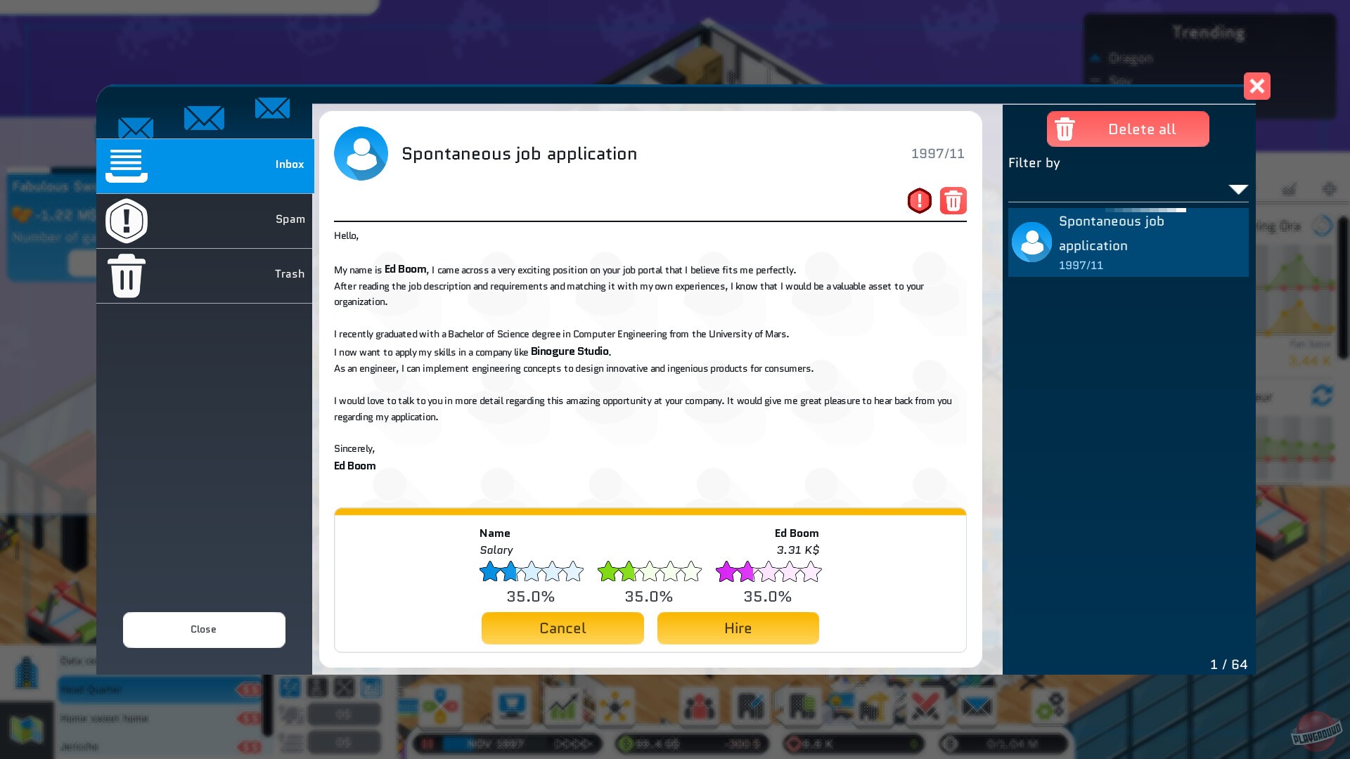 Скриншот из игры City Game Studio - 21