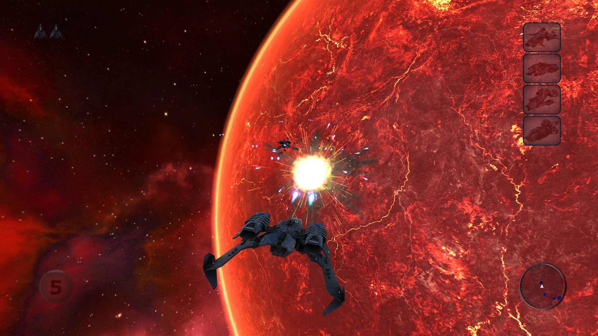 Скриншот из игры Derelict Fleet - 2