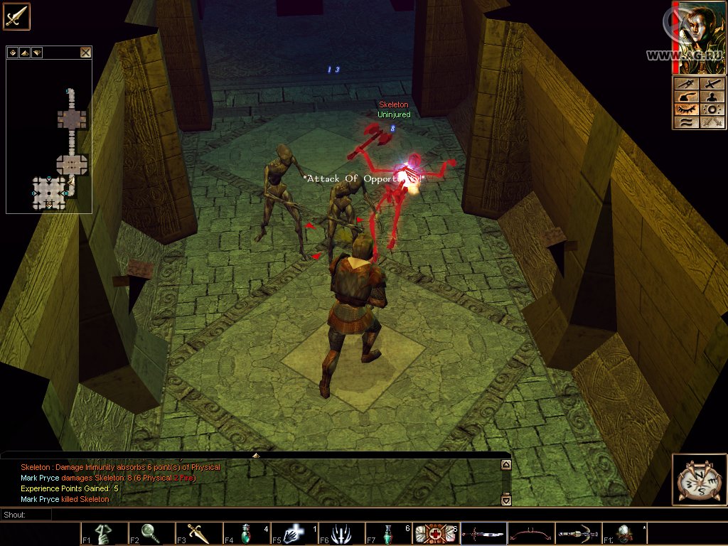 Скриншот из игры Neverwinter Nights - 89
