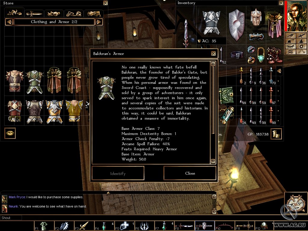 Скриншот из игры Neverwinter Nights - 157