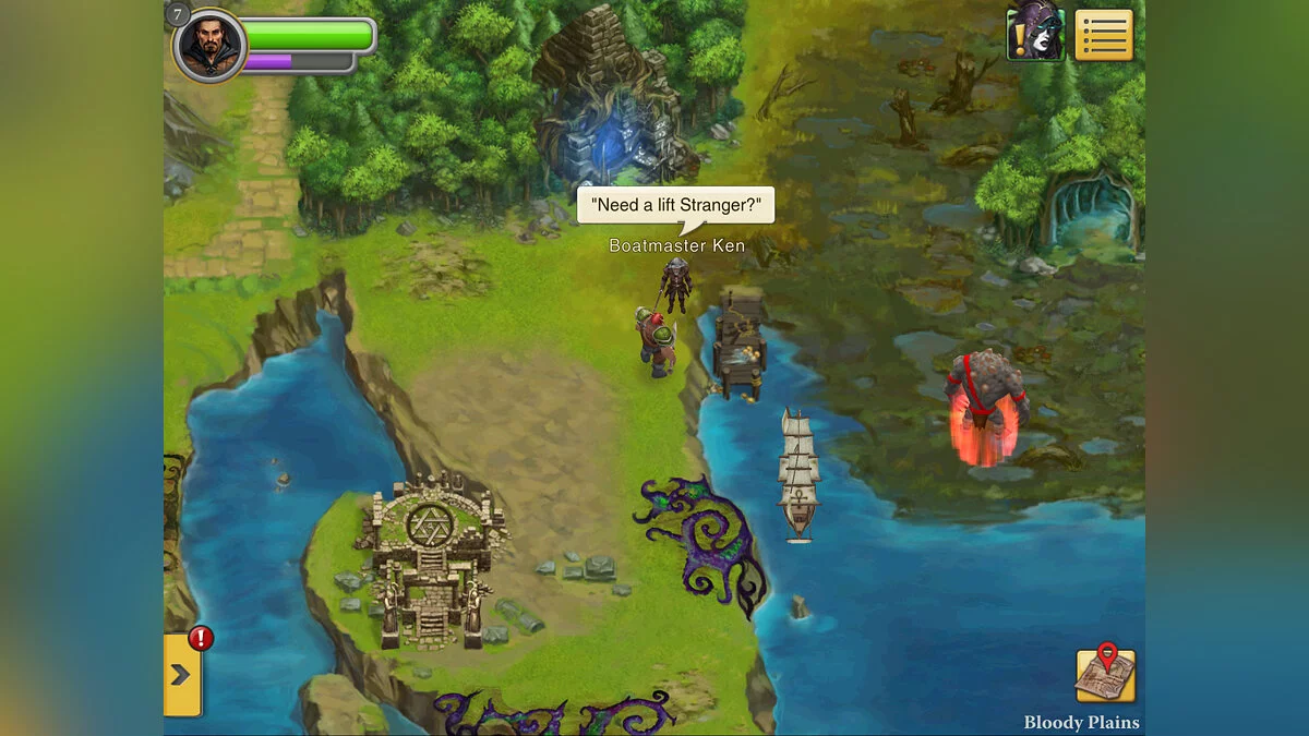 Скриншот из игры Ultima Forever: Quest for the Avatar - 7