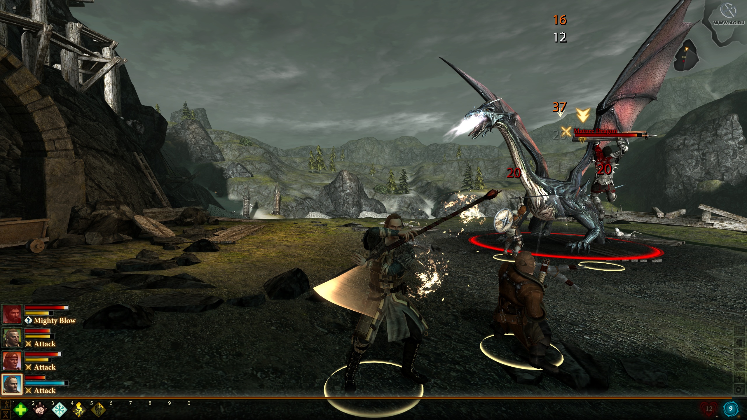 Скриншот из игры Dragon Age 2 - 144