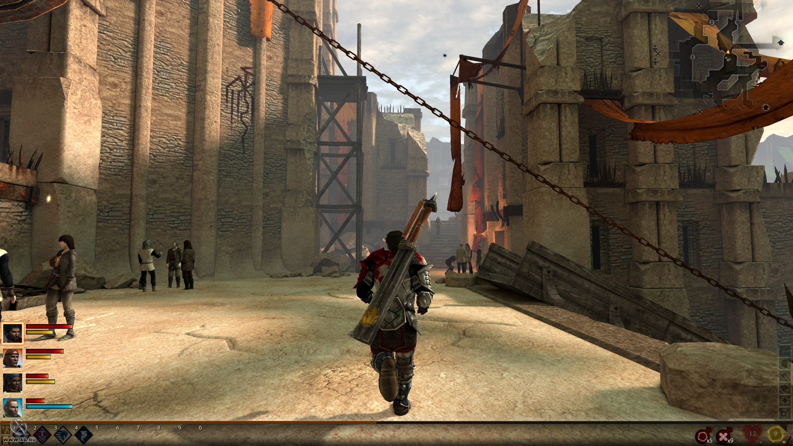 Скриншот из игры Dragon Age 2 - 142