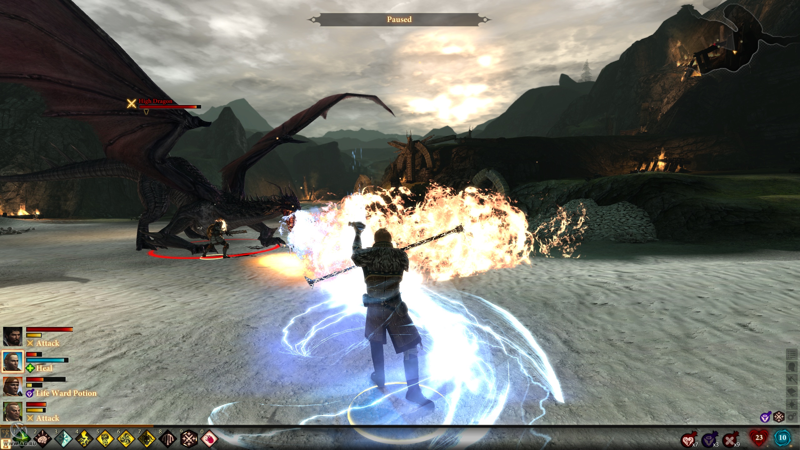 Скриншот из игры Dragon Age 2 - 280