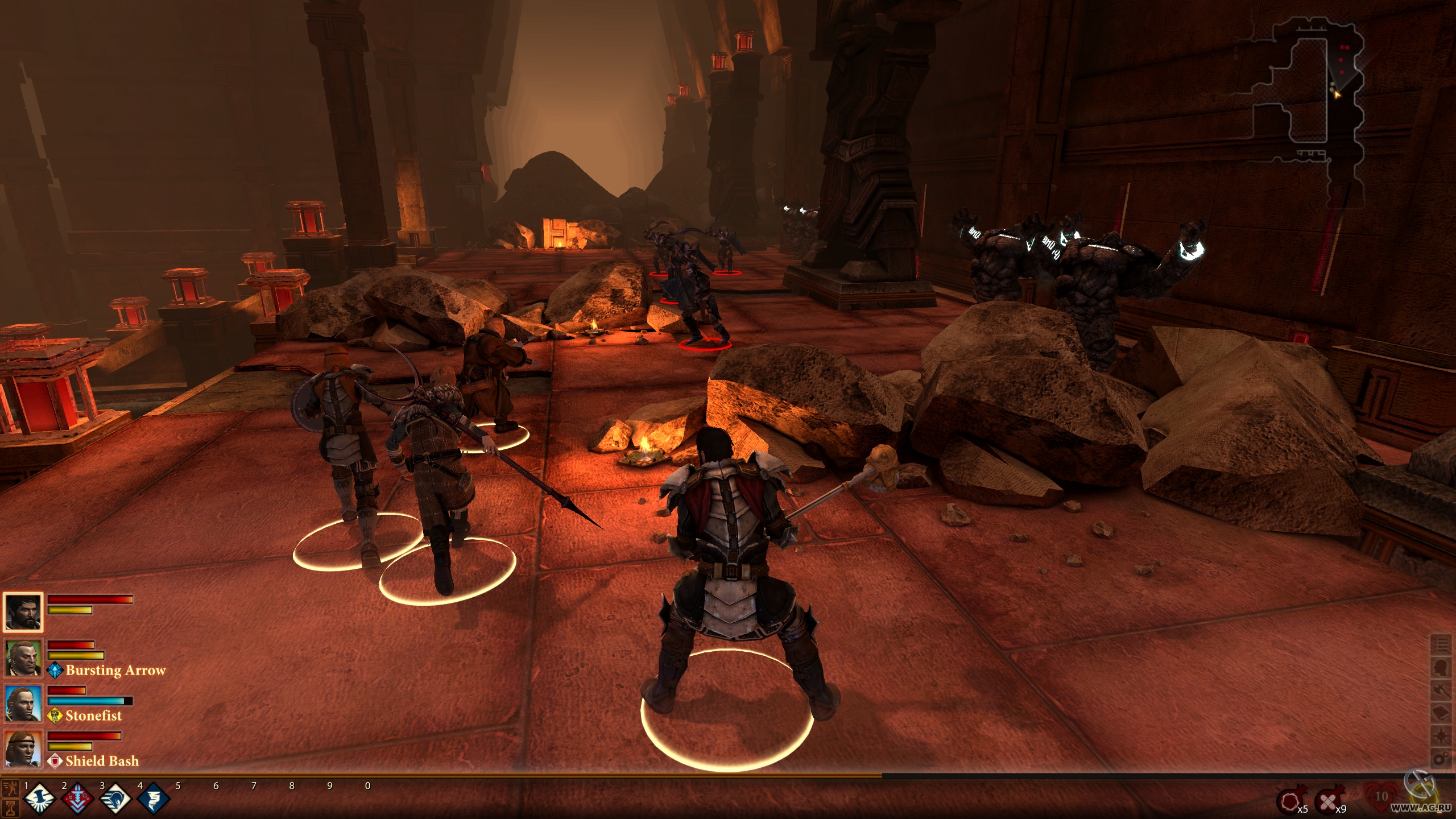 Скриншот из игры Dragon Age 2 - 302