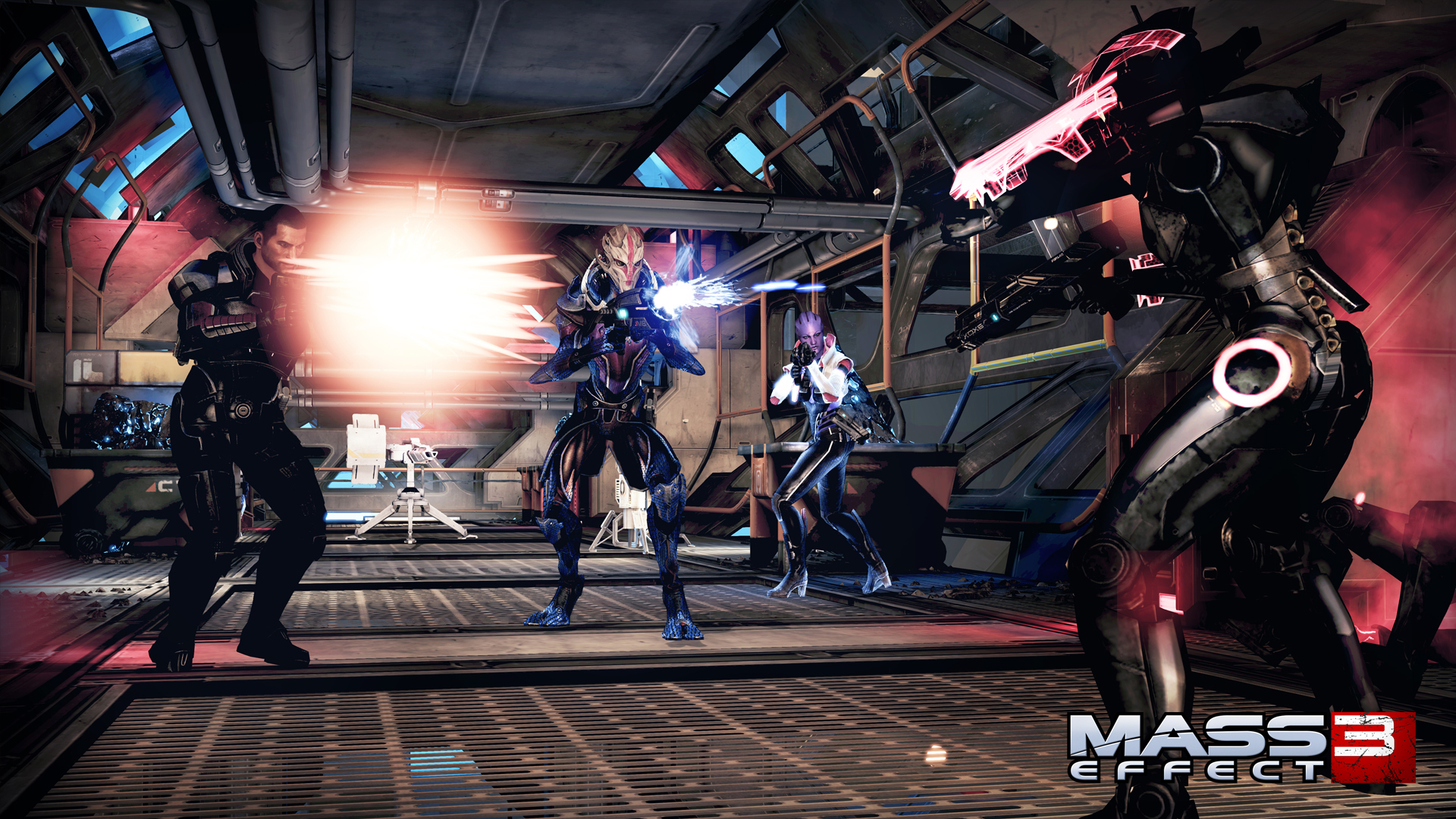 Скриншот из игры Mass Effect 3: Omega - 2