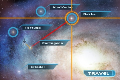 Скриншот из игры Mass Effect: Galaxy - 2