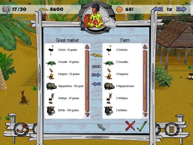 Скриншот из игры My Exotic Farm - 22