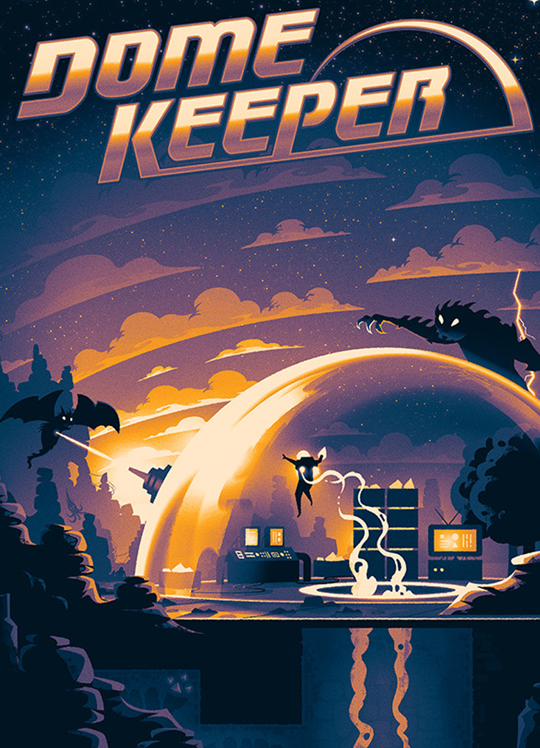 Обложка игры Dome Keeper