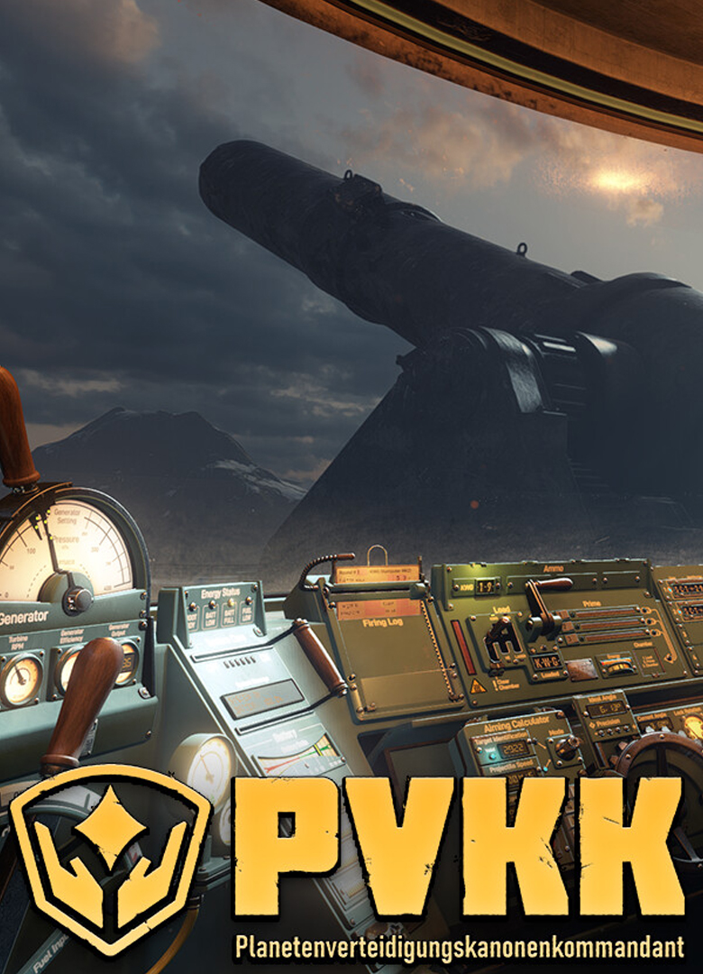 Обложка игры PVKK: Planetenverteidigungskanonenkommandant