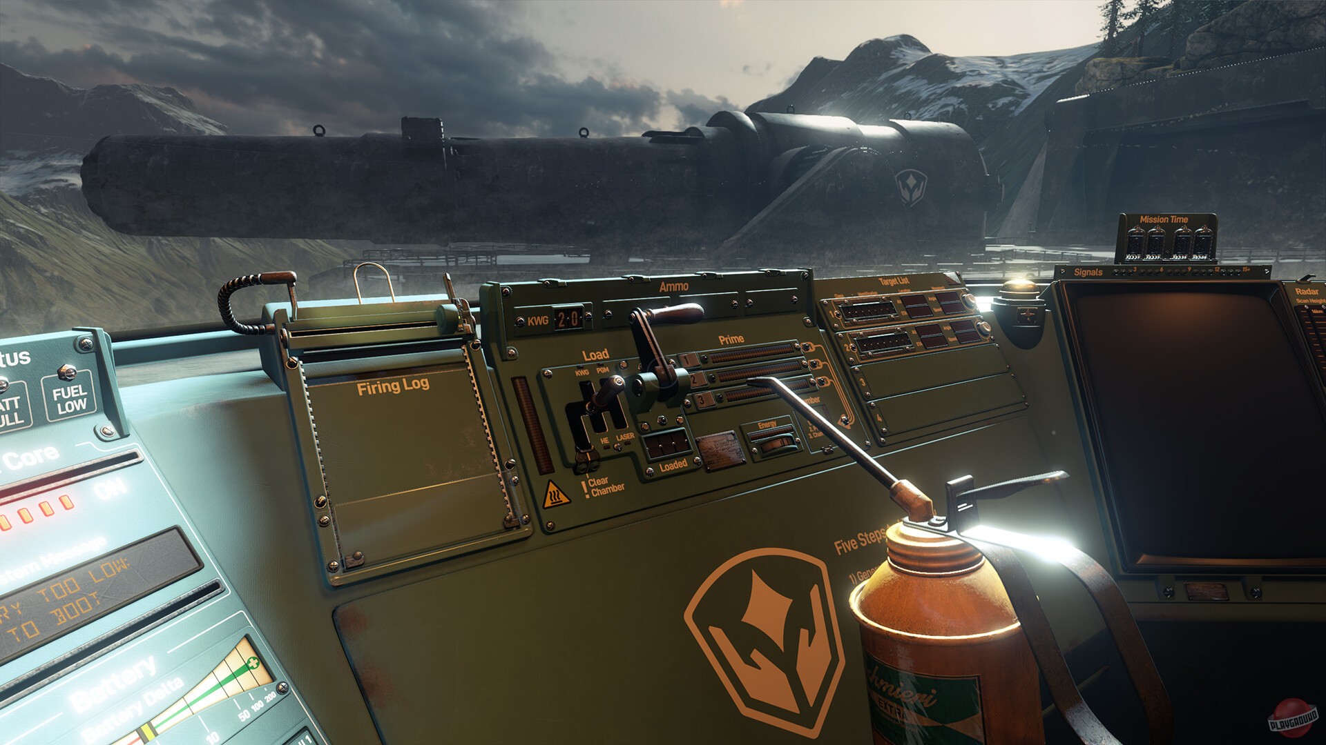 Скриншот из игры PVKK: Planetenverteidigungskanonenkommandant - 2