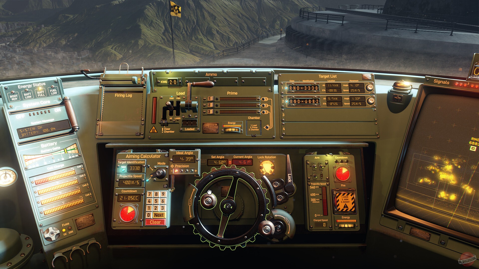 Скриншот из игры PVKK: Planetenverteidigungskanonenkommandant - 24