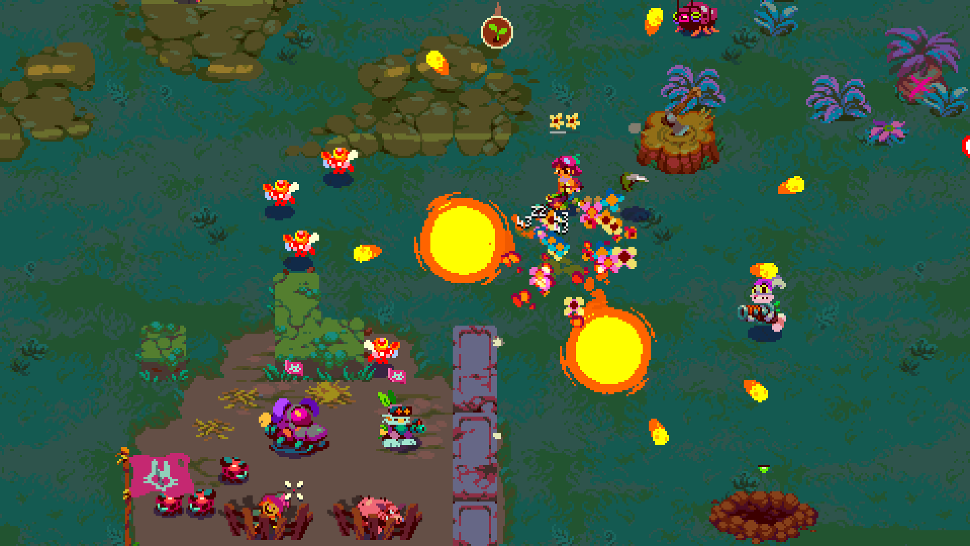 Скриншот из игры Atomicrops - 6