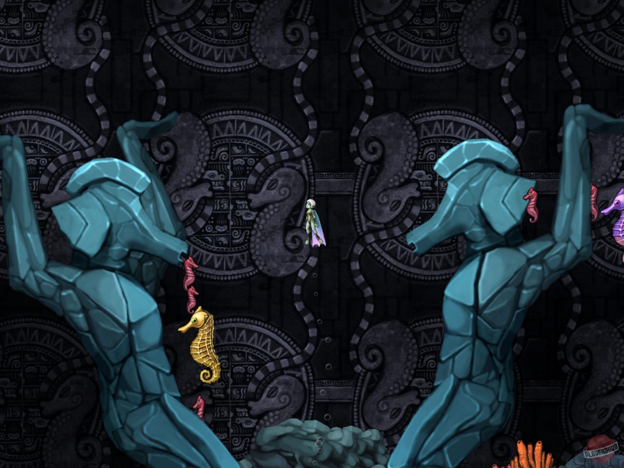 Скриншот из игры Aquaria - 17