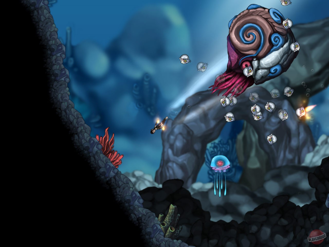 Скриншот из игры Aquaria - 23