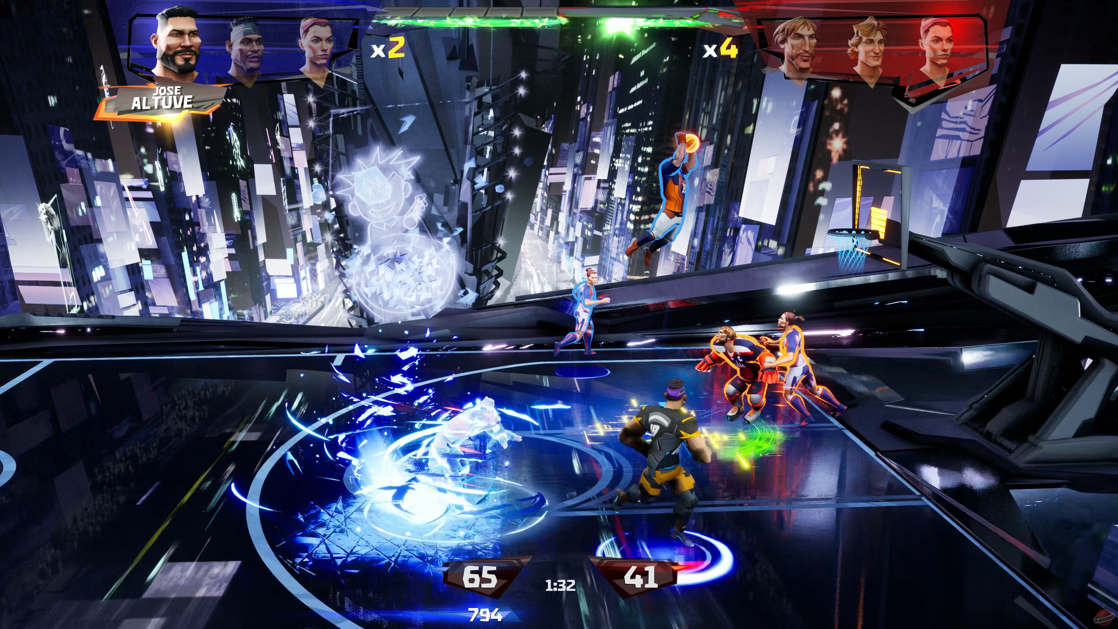 Скриншот из игры Ultimate Rivals: The Court - 2