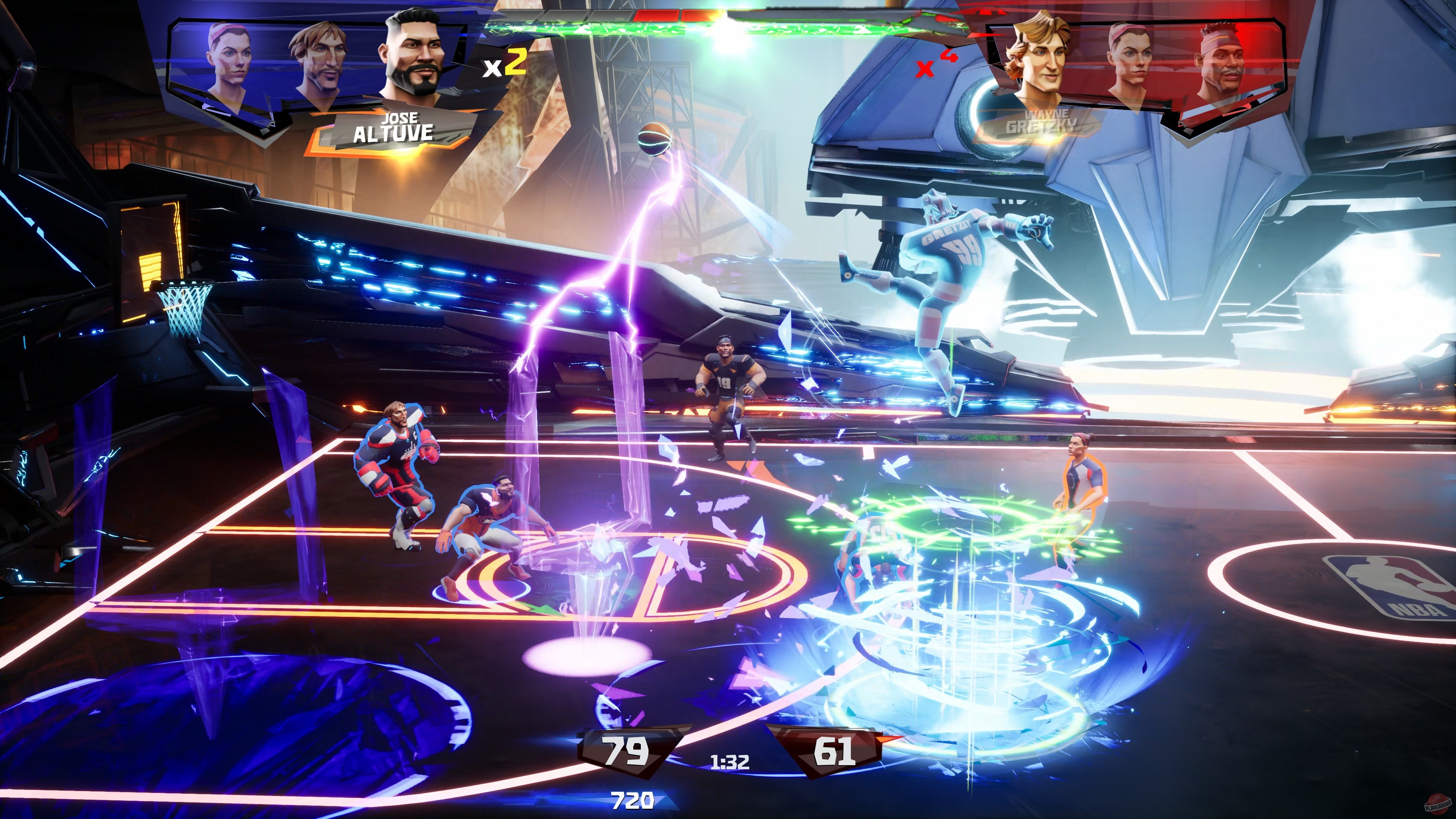 Скриншот из игры Ultimate Rivals: The Court - 1