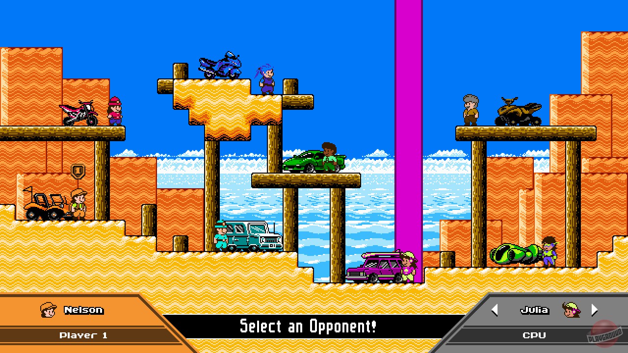 Скриншот из игры Super Hiking League - 4