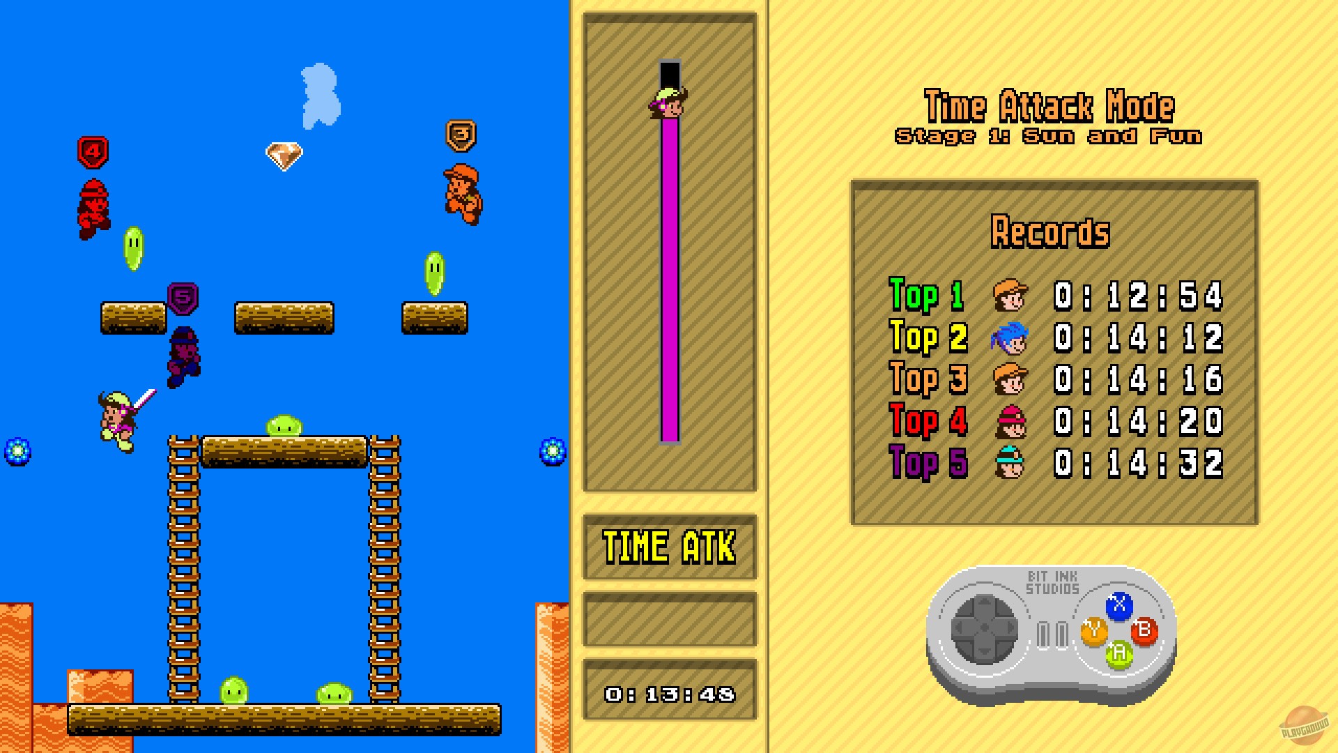 Скриншот из игры Super Hiking League - 7