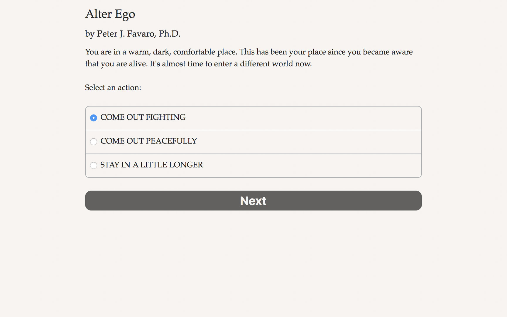 Скриншот из игры Alter Ego - 48