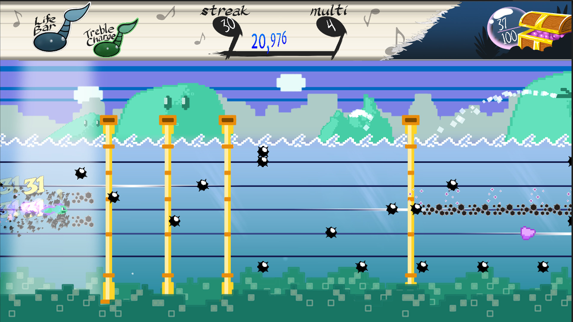 Скриншот из игры Tadpole Treble - 32