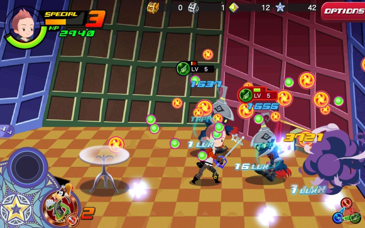 Скриншот из игры Kingdom Hearts Union - 3