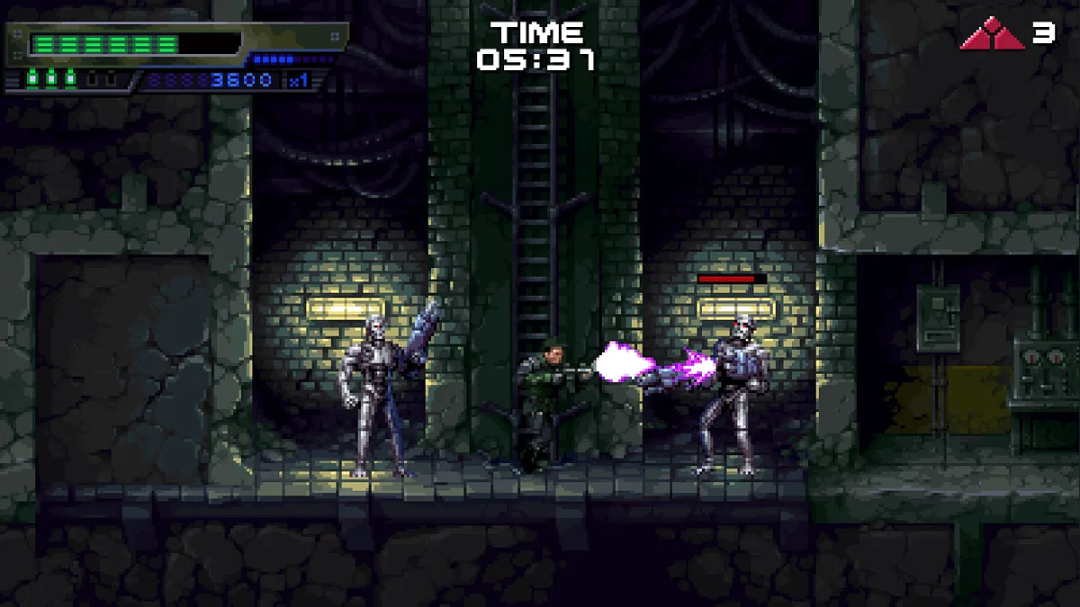 Скриншот из игры Terminator 2D: No Fate - 2